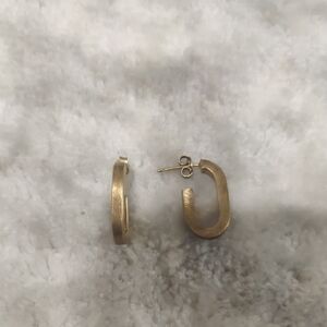 Elegant Gold Hoop Earrings